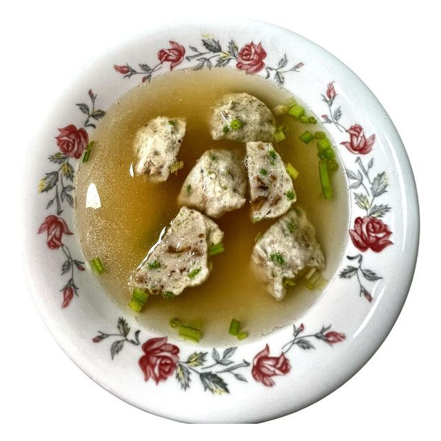 阿益素食 翡翠丸湯