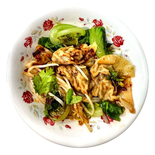 阿益素食 紅油炒手
